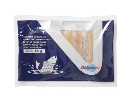Gerookte Forelfilets 500 gram