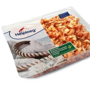 Rivierkreeftstaartjes gepeld