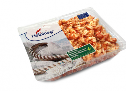 Rivierkreeftstaartjes gepeld